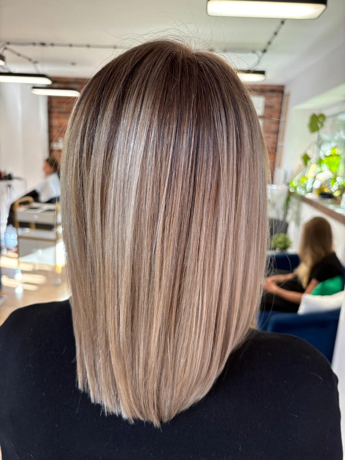 Balayage bob